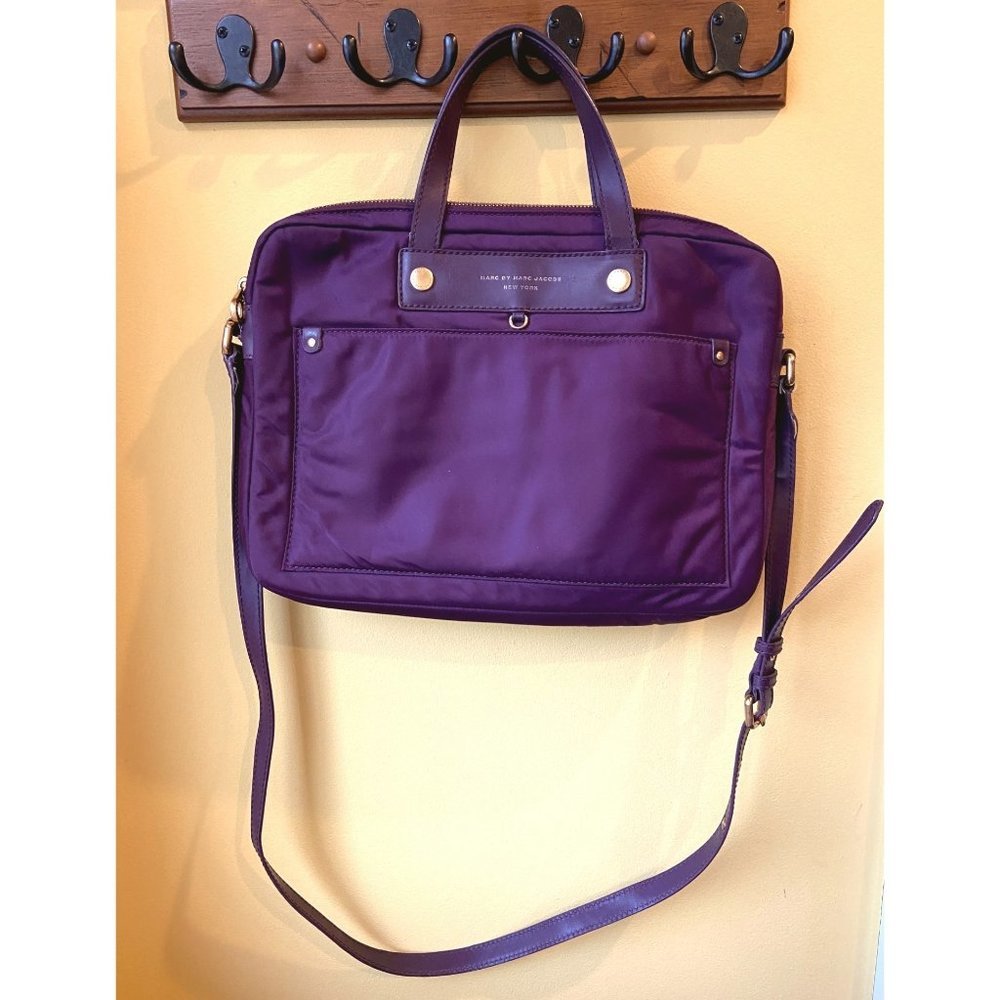 Marc Jacobs Preppy Nylon Computer Laptop Bag